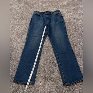 Talbots Washed Blue Straight Leg Jeans, 14P